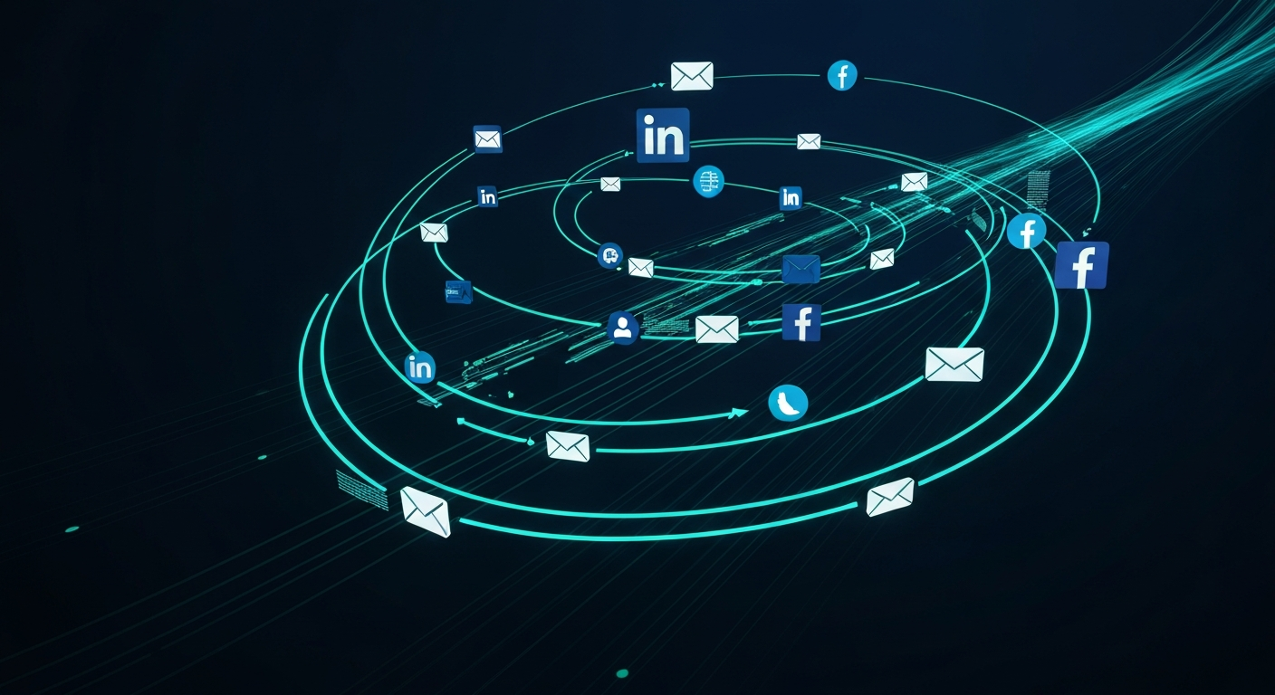 Tableau de bord d'automatisation marketing