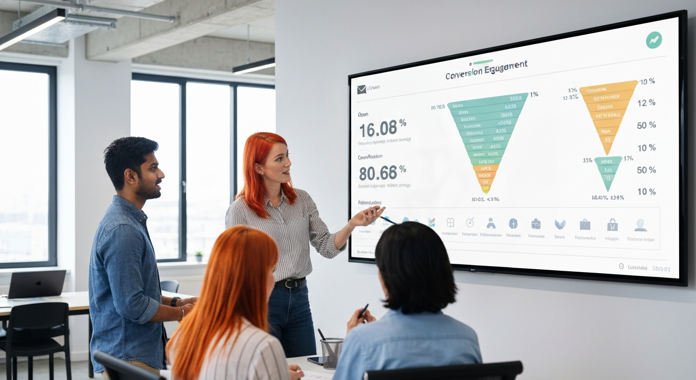 Collaboration de l'équipe marketing