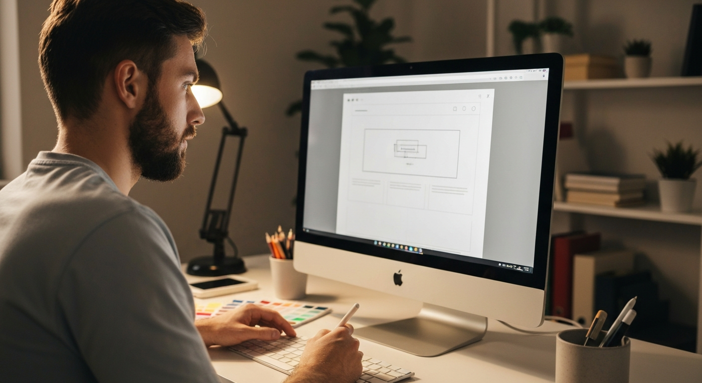 Bureau de création web moderne